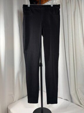 SPANX Clean Denim Leggings / Jeggings in Black - Size Medium -Style 20055R